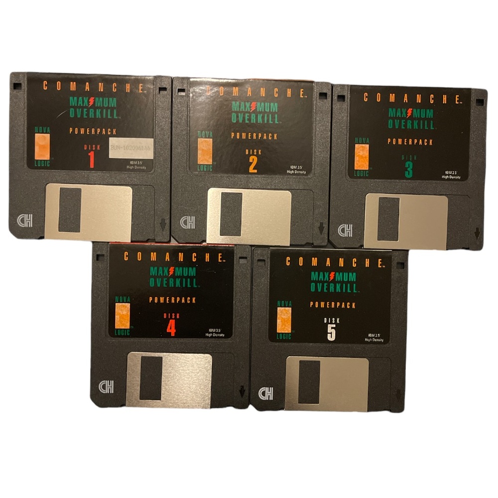 Comanche Maximum Overkill disk 1–5